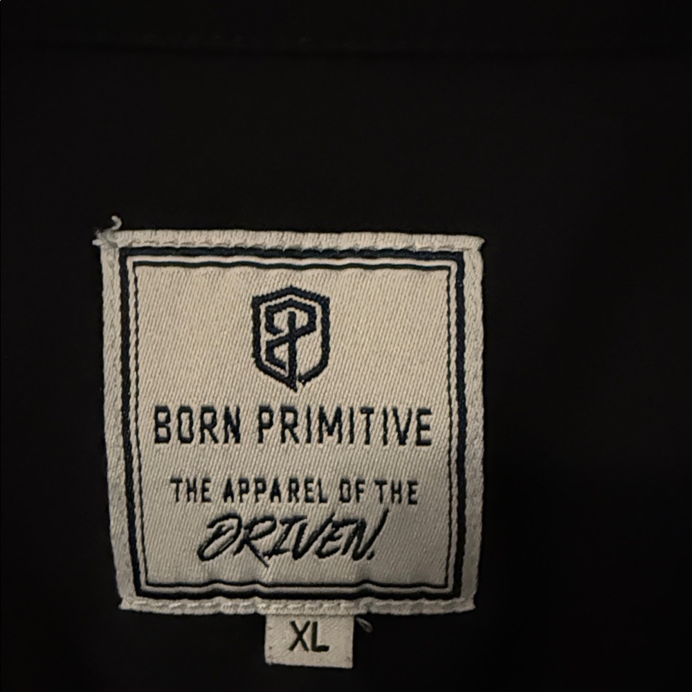 Born Primitive Dark Casual Button Down Shirt - image 2